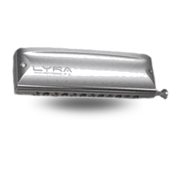 Kongsheng Lyra, Aluminium Comb, 12 Hole, Chromatic Harmonica