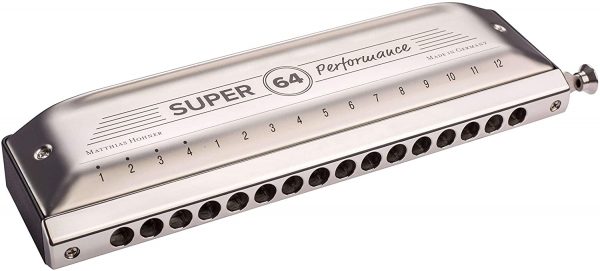 Hohner Super 64 Performance, 16 Hole Chromatic Harmonica