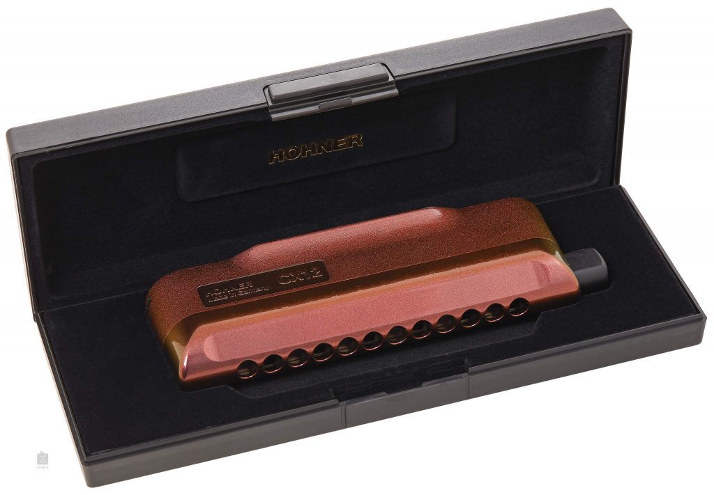 Buy Hohner CX12, Jazz, 12 Hole Chromatic Harmonica Online Supraa